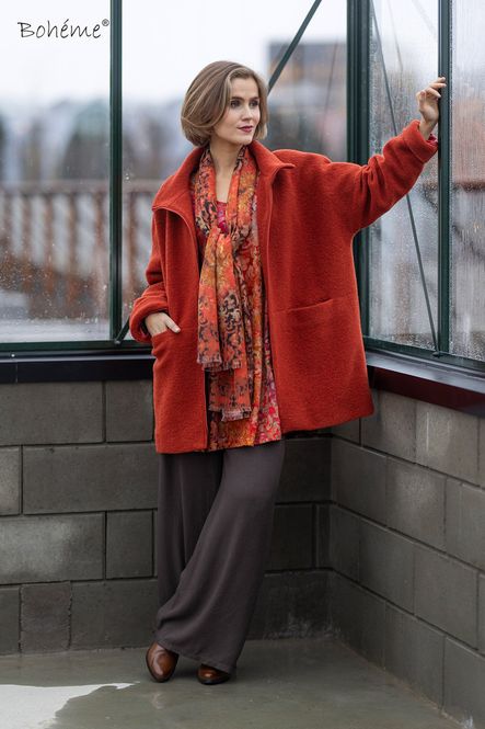 Hovedbilde Boheme Swagger i Ullmix Burnt Orange