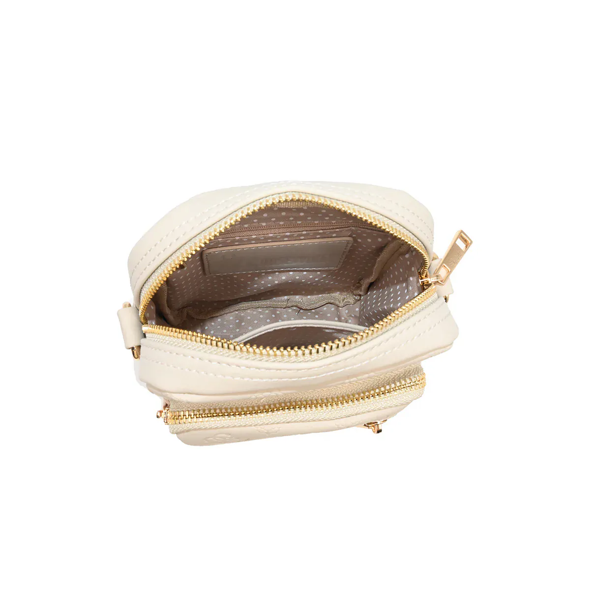 Rosenvinge Levi Citybag M/Preget Mønster i Beige