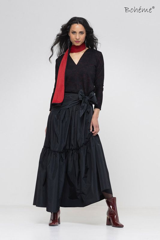 Boheme Skirt Tafta Black