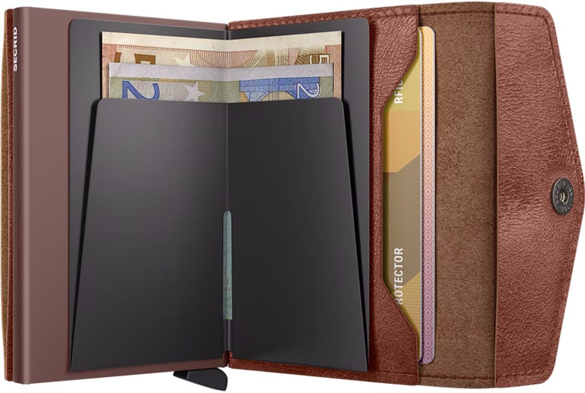 Secrid Envelope Lommebok/Kortholder Vintage Cognac