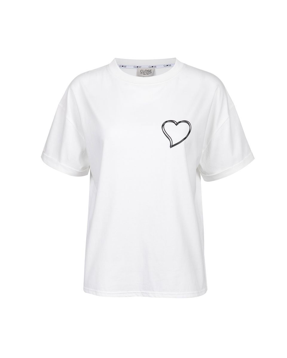 Close To My Heart The Heart T-Shirt White