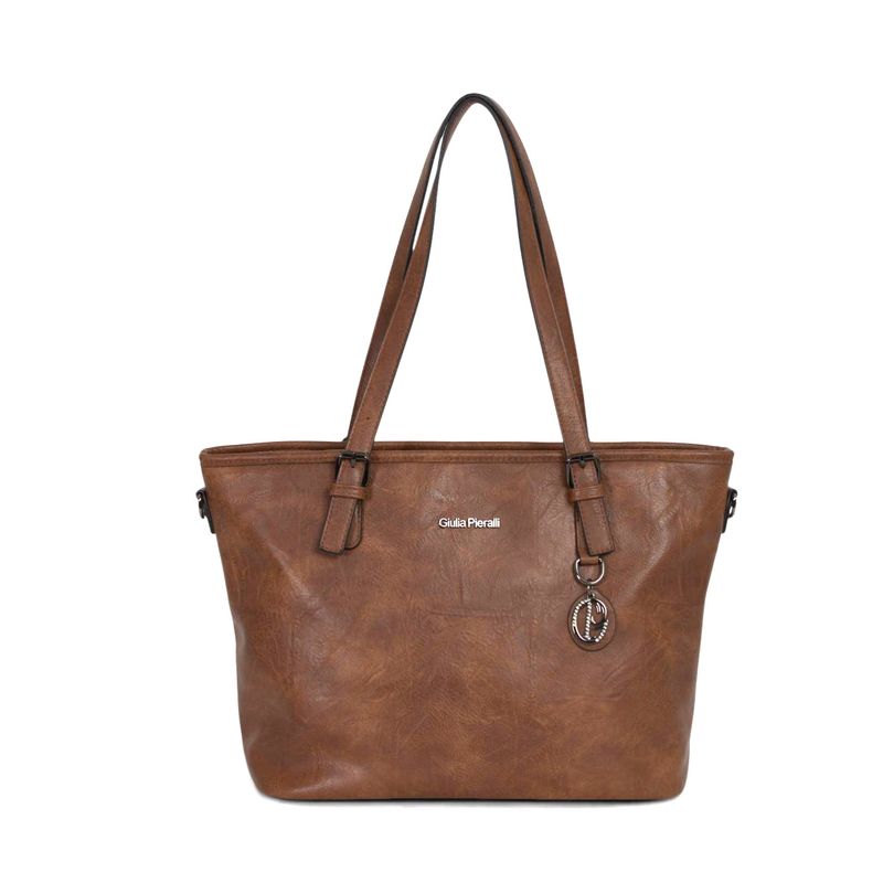 Giulia Pieralli Classic Totebag Small Cognac