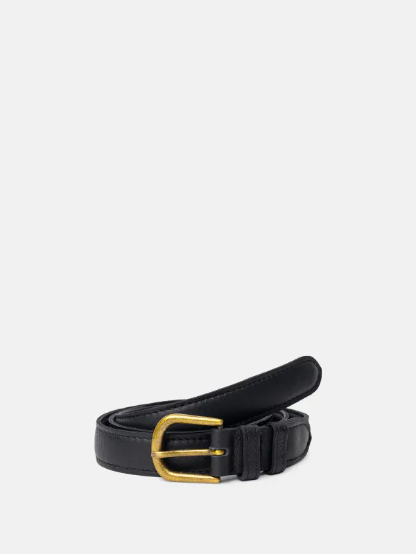 RE:Designed By Dixie Hyas Skinnbelte Black