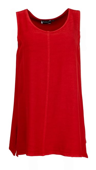 Hovedbilde Boheme Lang Singlet Sateng i Red