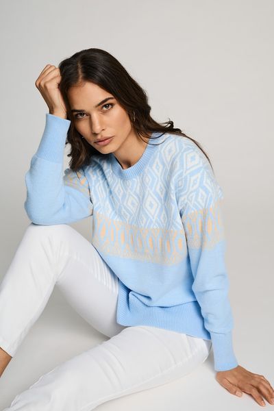 Hovedbilde Micha Jumper Blue/Sand