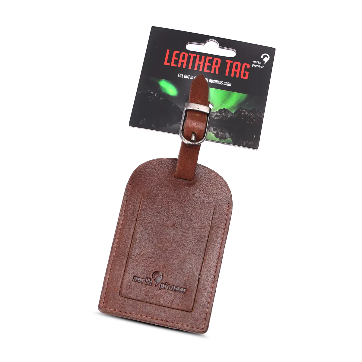 North Pioner koffert Tag i Skinn 3Farger